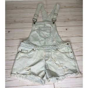Jean Short Overalls Size M By Kittenish